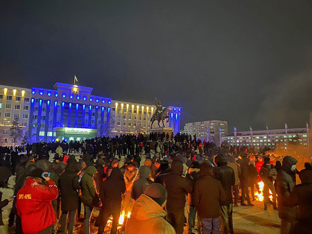 протест казахстан