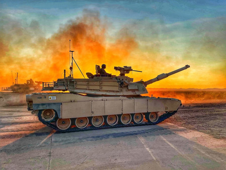танк Abrams сша